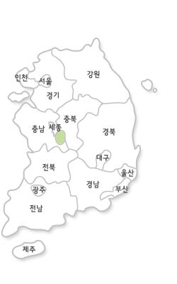전국지도_대전